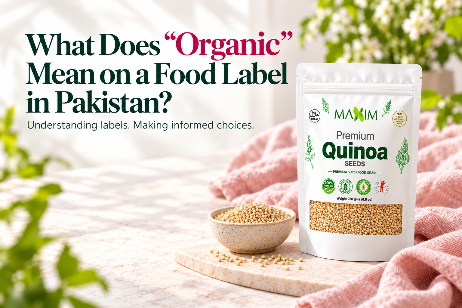 What Does Organic Mean on Food Labels in Pakistan?